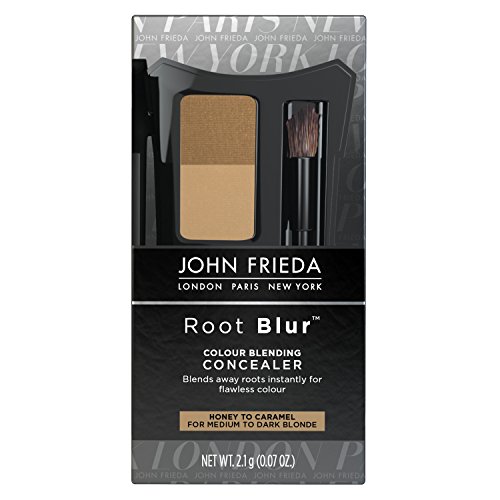 John Frieda Root Blur Color Blending Concealer Honey to Caramel Blondes, Natural Looking Color Blending, Conceal Grey Shades