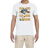 White Los Angeles Najee Harris Text Pic T-Shirt Adult 2XL