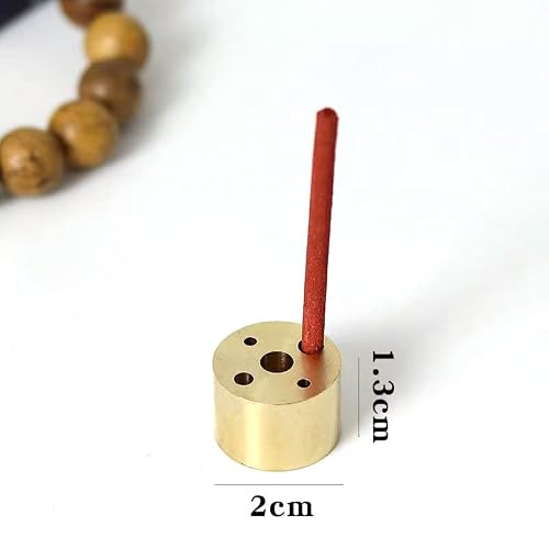 Yeesabella 6 Pcs Incense Holder Brass Incense Holder Ash Catcher Sticks Coil Incense Burner For Yoga, Home Fragrance Decoration #TOP7