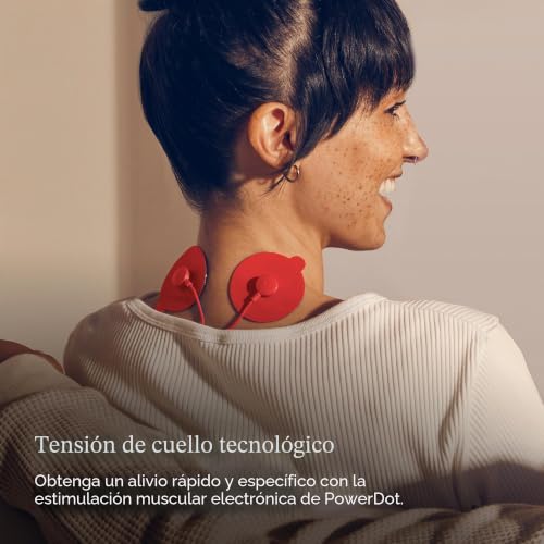 Estimulador muscular PowerDot 2.0 UNO Red inalámbrico con TENS y control por aplicación 5