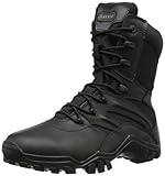 botas bates gx-4 gore tex  Bates Delta-8 Side Zip - Botas de cuero para hombre - negro- 9 UK, 43 EU