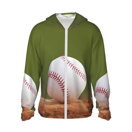 Veste à capuche avec fermeture éclair style baseball pour affronter la fraîcheur avec poches