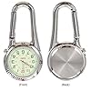 ULTECHNOVO Clip On Watch Sports Backpack Carabiner Watch Glow in The Dark Clip-on Pocket Watch for Hiking Climbing Travel #3