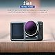 NEEWER ND/CPL Filter Set kompatibel mit DJI Osmo Action 4/Action 5 Pro (4er Pack), Anschrauben ND8/PL+ND16/PL+ND32/PL+ND64/PL Polfilter Action Kamera Zubehör, Mehrschichtiges optisches HD Glas, FL-A14