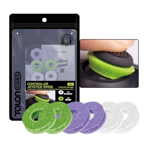 TALONGAMES Joystick Precision Rings Pro | �n�C�O���[�h���f�� �ƃX�J�b�t �R���g���[���[�̃G�C���A�V�X�g���[�V�����R���g���[�� ���� �����O FPS �n�C�O���[�h���f�� (Mix B)