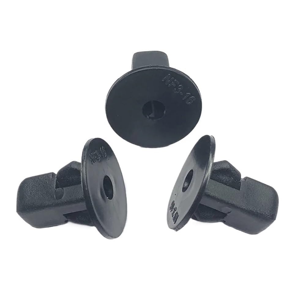 GLBMLMTHZP 50pcs Car Fender Liner Screw Grommets Fastener Clips Fit For Toyota Yaris Previa