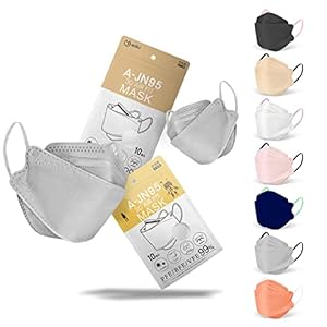 [Allone] 日本製 子供用 立体型マスク 学童用 30枚(グレー) 小さめサイズ 子供用" 