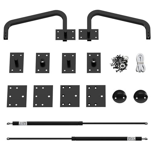 MODCART Murphy Bed Queen Size Hardware Kit - Queen Vertical DIY Folding Cabinet Wall Bed for Guestroom Easy to Build Hidden Folding