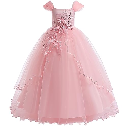 Weileenice Off The Shoulder Flower Girl Dress