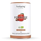 HOHER PROTEIN GEHALT: In unserem Protein Porridge stecken 2.5x mehr Protein als in normalem Porridge. Pro Portion gönnst du dir also zwischen 18-19g Eiweiß.