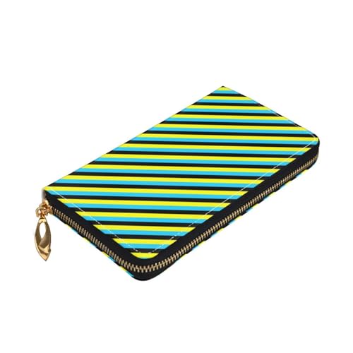 Portefeuille en cuir chic avec motif drapeau de Burongan