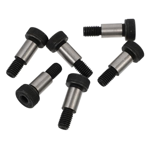 SOLUSTRE Rustproof Shoulder Bolt 6pcs Screws Set Practical and Lightweight Thumb Screws for Easy Installation