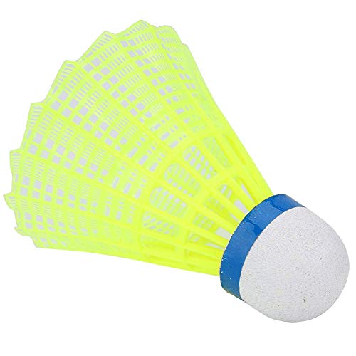 Image of MIXER 350 Green Cap Nylon Shuttlecock 6 Pieces(Yellow)
