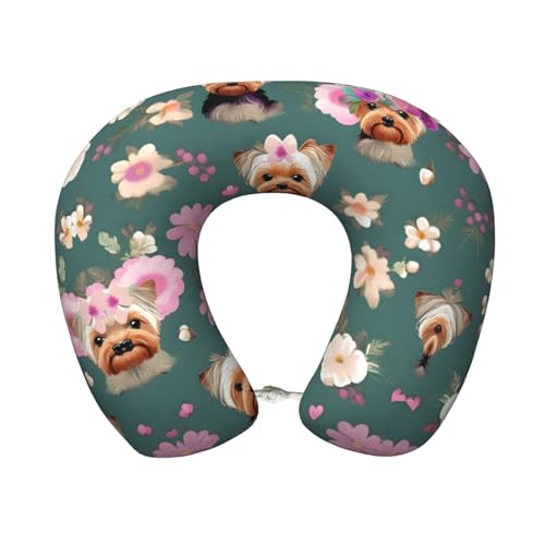 Almohada de Viaje de Espuma Viscoelástica Negra miniatura 1