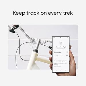 SAMSUNG Galaxy SmartTag2, Bluetooth Tracker, Smart Tag GPS Locator Tracking Device, Item Finder for Keys, Wallet, Luggage, Pets, Use w/ Phones and Tablets Android 11 or Later, 2023, 1 Pack, White SAMSUNG Galaxy SmartTag2, Bluetooth Tracker, Smart Tag GPS Locator Tracking Device, Item Finder for Keys, Wallet, Luggage, Pets, Use w/ Phones and Tablets Android 11 or Later, 2023, 1 Pack, White