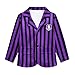 Purple School Uniform Dress Daily Outfit Casual Clothes