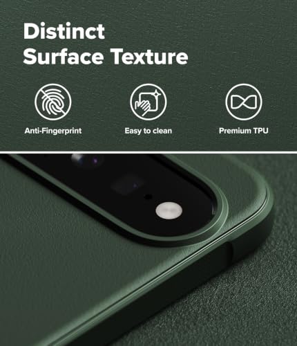 Image of Ringke for Google Pixel 11 Case [Onyx Dark Green] | Feels Good in The Hand, Oil & Dirt Resistant, Enhanced Camera Lens Protection, Comfortable Grip, Non-Slip