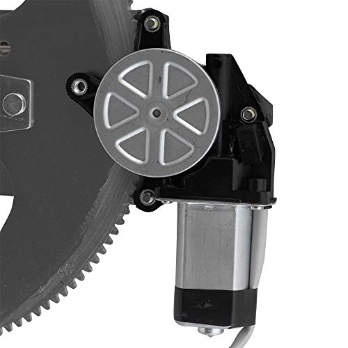 Brock Replacement Passengers Front Power Window Lift Regulator With Motor Assembly Compatible With 1981-1996 F150 Pickup Truck F6Tz1523208Aa #TOP2