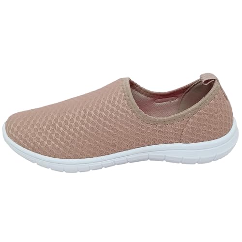 Tênis Actvitta Feminino Slip On Lycra Favo Sem Cadarços Cor:Rosa;Tamanho:38