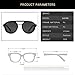MTZJH Vintage Steampunk Sunglasses Men Unique Fashion Round Sun Glasses For Women Ladies Punk