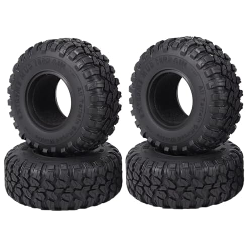 Pneus RC 118 mm pour roues 2 pouces et crawler Traxxas TRX4 D90