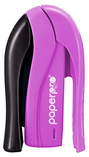 Bostitch Office Inshape15 Stapler - One Finger, No Effort, Spring Powered Stapler - Assorted Colors, No Color Choice (1450) #TOP5