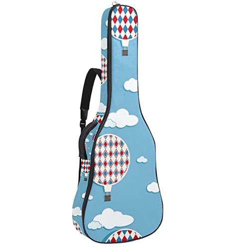 Housse de guitare acoustique étanche motif pieuvre idéale pour les musiciens nomades