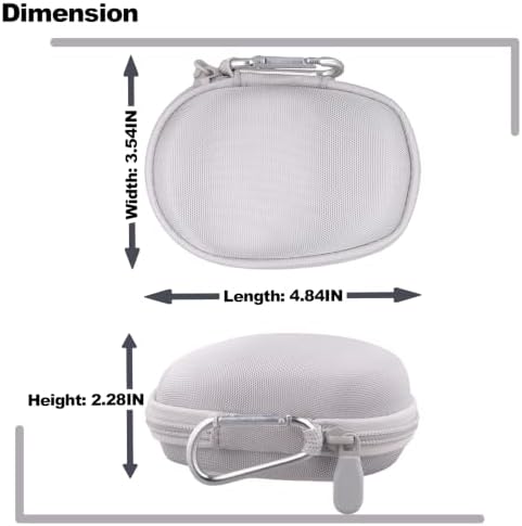 Syongsion Hard Case for Logitech Anywhere 3S Wireless Mouse, White - 5