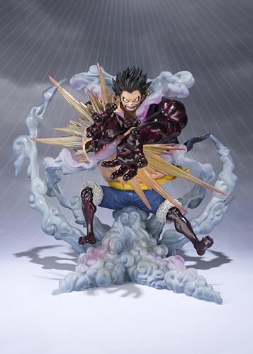 Image of TAMASHII NATIONS - One Piece - Monkey D. Luffy Gear 4 - Leo Bazooka- (Reissue) FiguartsZERO Collectible Figure