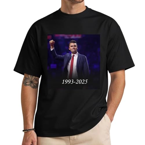 Unisex Charlie Kirk Shirt, Charlie Kirk Tshirt, Turning Point USA Shirt, Charlie Kirk, Tee, Memorial