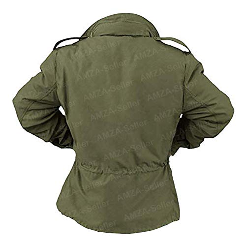 Mens John Rambo First Blood Sylvester Stallone M65 Military US Army Olive Green Cotton Coat Jacket2