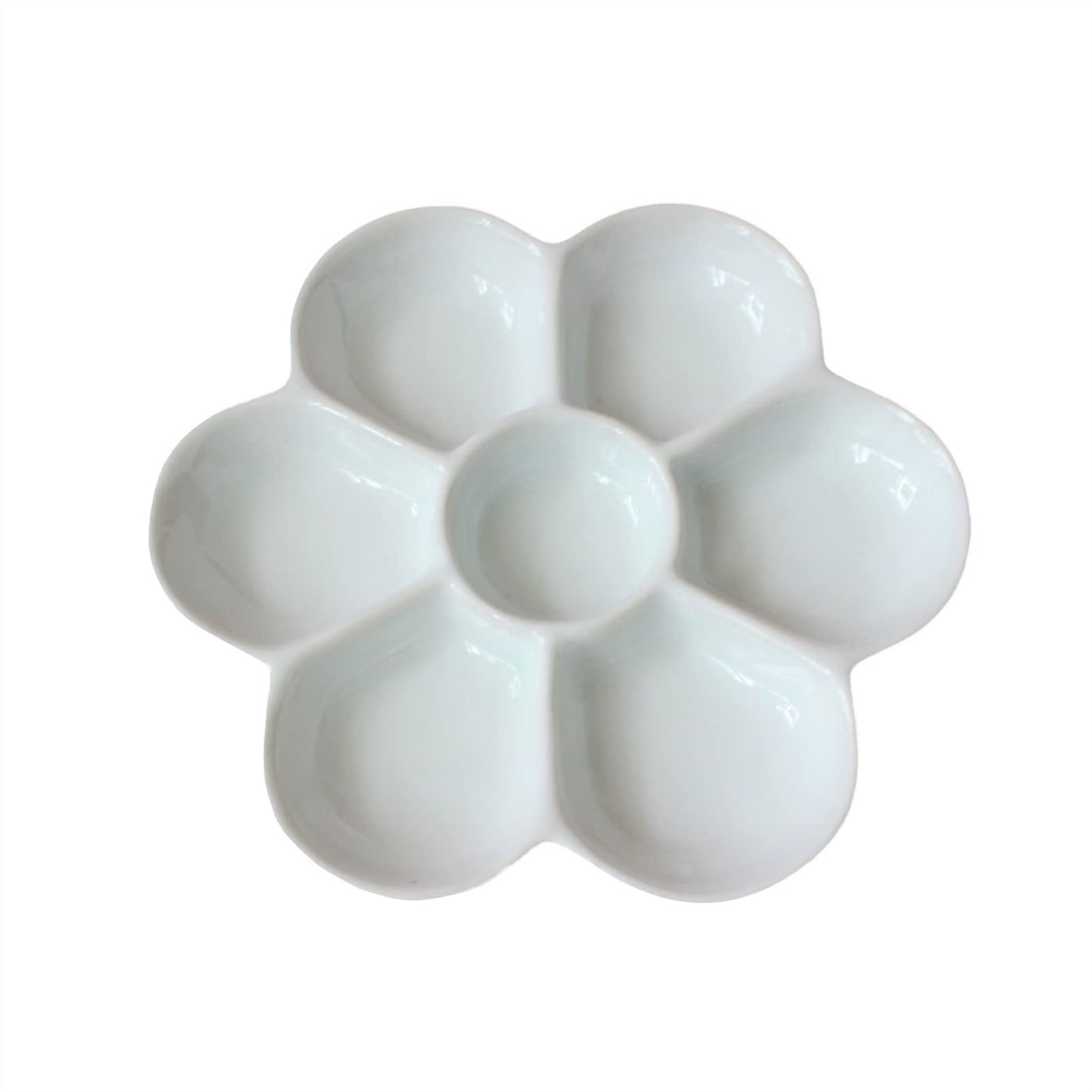 Ceramiczna Paleta Akwareli, Biała Paleta Artysty, Odpowiednia Do Malowania Olejnego, Akwareli, Tacki Do Mieszania Gwaszu