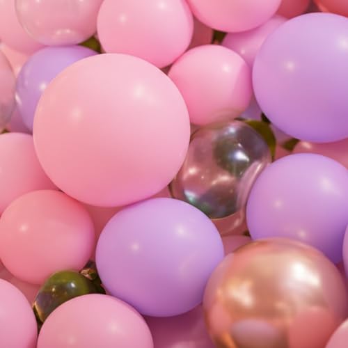 Image of WP WANNA PARTY Birthday Decoration Items For Kids - Pack Of 65, Happy Birthday Decoration Kit With Cake Candle | Rainbow Theme Birthday Decorations | Pastel Balloons For Balloon Decorations - Foil