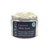 Coconut Milk Bath Soak - Coconut Milk, Protein-rich, Oatmeal, Almond Oil, Ultra Creamy, Nourishing, Skin Moisturizing Bath Milk Powder ~ Made From Fresh Real Ingredients