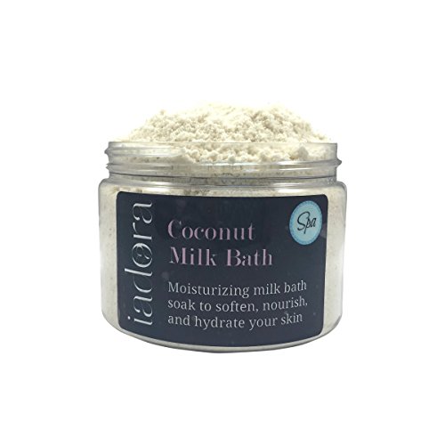 Coconut Milk Bath Soak – Coconut Milk, Protein-Rich, Oatmeal, Almond Oil, Ultra Creamy, Nourishing, Skin Moisturizing Bath Milk Powder ~ Made from Fresh Real Ingredients