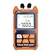Elfcam® - FTTH Optisches Multimeter E-200 Unique für Feldtechniker, Glasfaser-Multimeter Eingebauter 2 mW Visual Fault Locator (VFL)