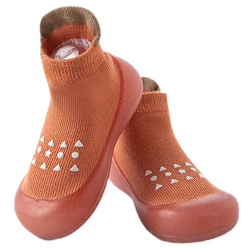 Image of Kqwfsiu Baby Sock Shoes Boys Girls First Walking Infant Toddler Shoes Non Slip Lightweight Indoor Outdoor