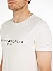 Tommy Hilfiger Men’s Short Sleeve Round Neck Core Tommy Logo T-Shirt, White (Snow White), 3XL #2