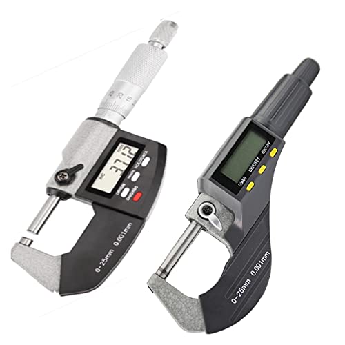 0-25mm 0.001 Mm Digital Electronic Outside Micrometer 0-25 Mm With Extra Large LCD Screen Measuring Tools Caliper - Measuring Layout Tools(Type C) - Image 6