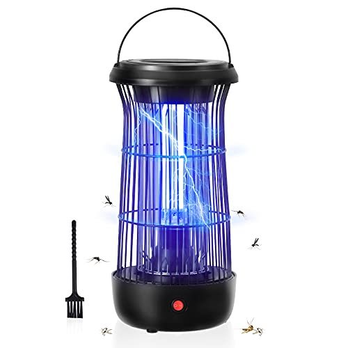 Electric Bug Zapper Mosquito Killer 360° All-Round UV Light Fly Trap Insect Catcher Pest Zapper for Home and Indoor, Available for Living Room, Bedroom, Kitchen, Parlor and Balcony(13W)