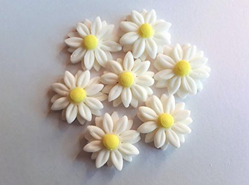 Decorazioni per torte commestibili con margherite