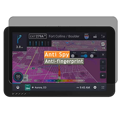 Vaxson Privacy Screen Protector, compatible with Rand McNally TND TABLET 85 8" Anti Spy Film Protectors Sticker [ Not Tempered Glass ]