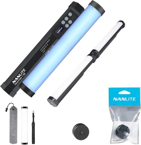 Image of NANLITE PavoTube II 6C LED RGB Tube 2 Pcs, Dual-lamp Connector Included