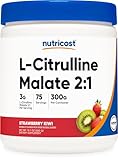Nutricost L-Citrulline Malate 2:1 (300 Grams) (Strawberry Kiwi)