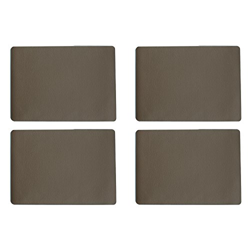 ASA Tischset, braun 46 x 33 cm, Lederoptik 4 Stück