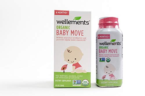 Wellements Organic Baby Move, 4 Fl Oz, Relieves Occasional Constipation, Free From Dyes, Parabens, Preservatives - Thumbnail 5