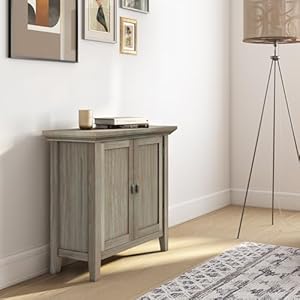   SIMPLIHOME-Redmond-SOLID-WOOD-32-inch-Wide-Transitional-Low-Storage-Cabinet-in-Distressed-Grey-for-the-Living-Room-Entryway-and-Family-Room