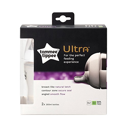 Tommee Tippee Ultra Bottles Contour Zone Angled Nipple 9 Ounce 2 Count Discontinued