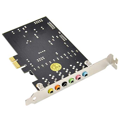 Tarjeta de Sonido PCIe de 7.1 Canales CM8828 + CM9882A con Soporte SPDIF Tarjeta de ExtensióN EstéReo 3D Digital AnalóGica PCIe 7.1CH