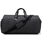 Garment Bag Duffel Luggage Oversized Waterproof,Suit/Blazer Bags/Carry-Garment/Travel/Weekend (Black) ¡­